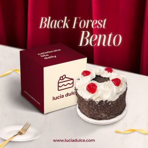 Lucia Dulce Black Forest Bento Cake