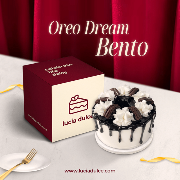 Lucia Dulce Oreo Dream Bento Cake