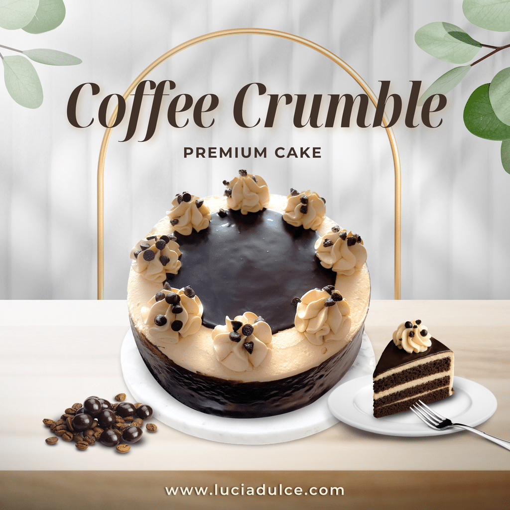 Lucia Dulce Premium Cake Coffee Crumble