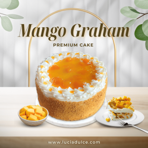 Lucia Dulce Premium Cake Mango Graham