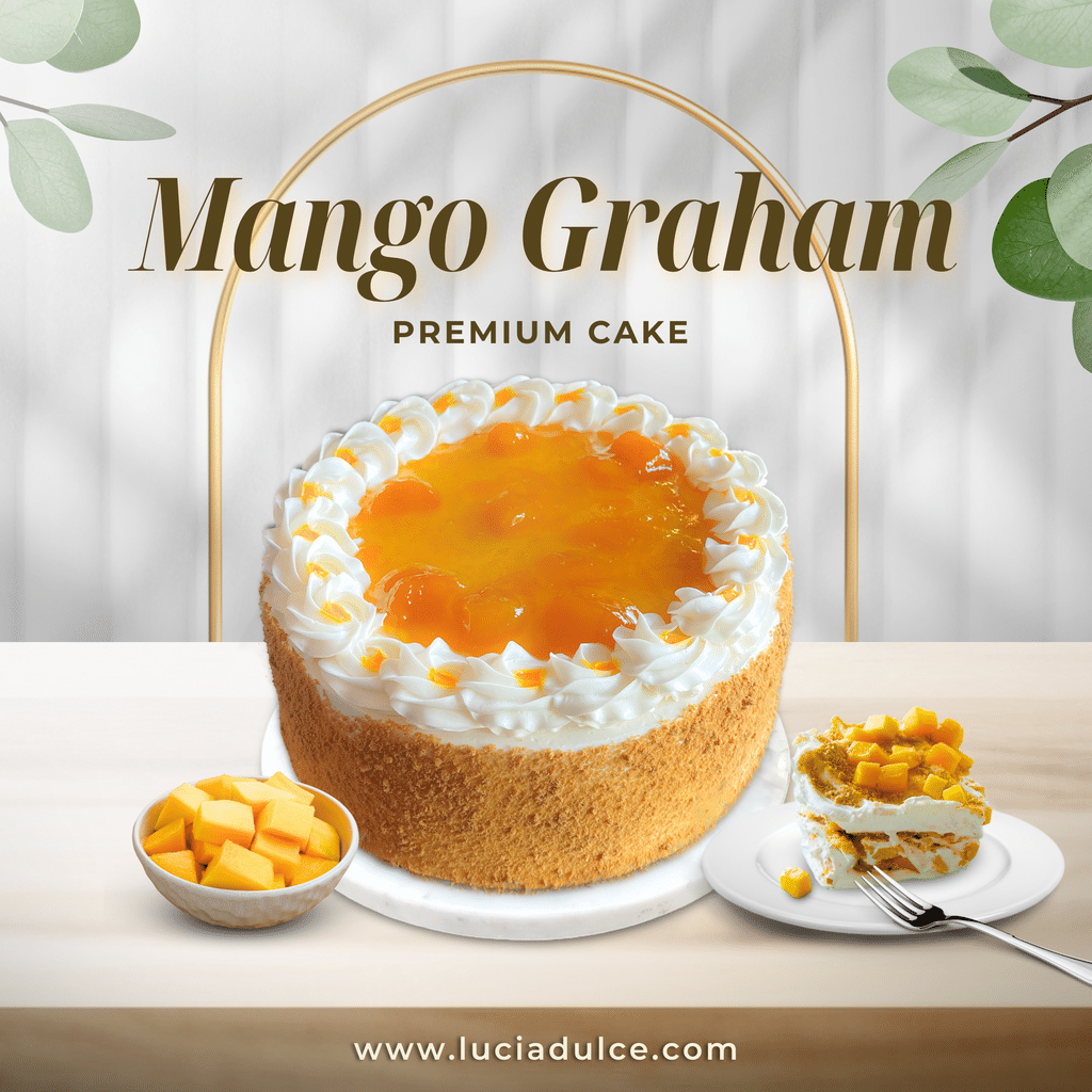 Lucia Dulce Premium Cake Mango Graham