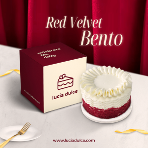 Lucia Dulce Red Velvet Bento Cake