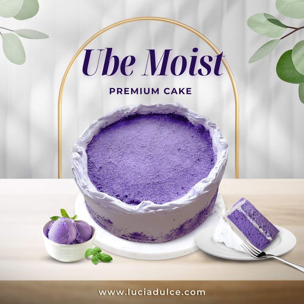 Lucia Dulce Ube Moist Premium Cake
