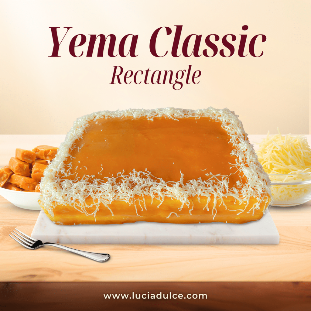 Lucia Dulce Yema Cake Classic Rectangle